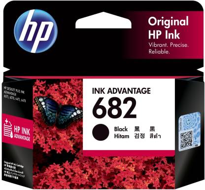 HP 682 Black Original Ink Cartridge