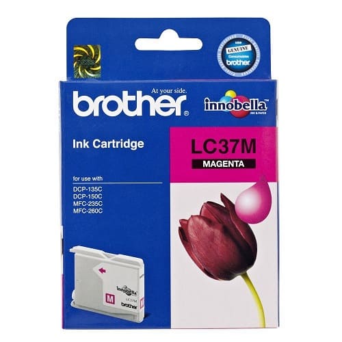 Brother LC37 Ink Cartridge, Magenta