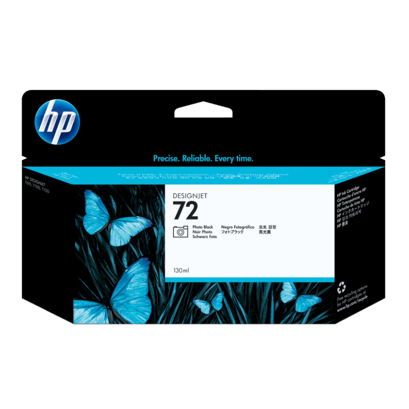 HP 72B 130ml Photo Black Ink Cartridge