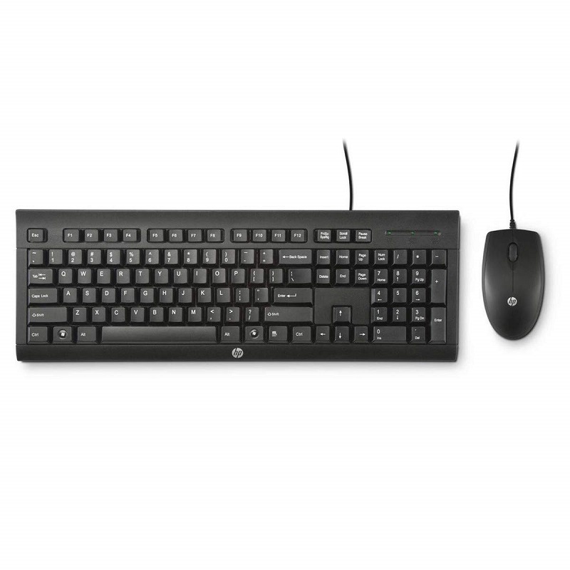 HP Wired C2500 USB Keyboard with Mouse